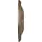Ekena Millwork Granada Ceiling Medallion (Fits Canopies up to 4 1/4"), Hand-Painted Warm Silver, 15 3/4"OD x 5/8"P CM16GAWSS - alternate 4